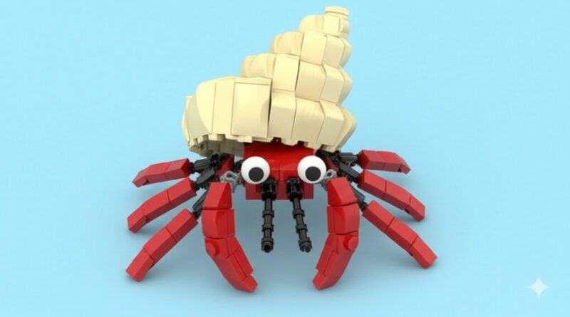 lego hermit crab